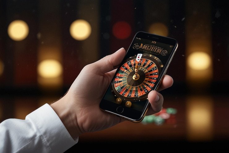 Pengguna menikmati akses mudah dan aman pada aplikasi hiburan mobile winnipoker